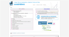 Desktop Screenshot of coaatalava.org